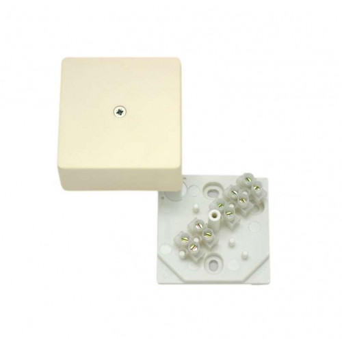 Коробка для к/к  60х60х30  с клеммником IP40 КРК2701(88) HEGEL