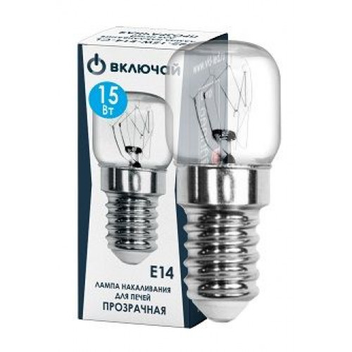 Лампа для печей Т22-15W -Е14 t=300C