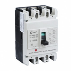 225А  ВА-99М 250/225А 3P 20кА EKF Basic (ВА-99ML)