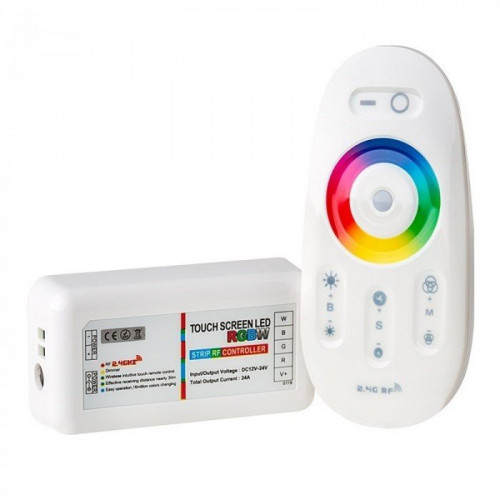 Контроллер General GDC-RGBW-288-R-IP20-12, с ИК-пультом  