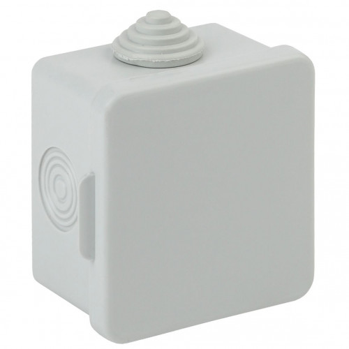 Коробка  65х65*50 с гермовводами 4 вх. IP54 (150/2400)  ЭРА квадрат