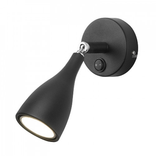 MRL1008 35W GU10 / Светильник настенный Klio SW ,черный
