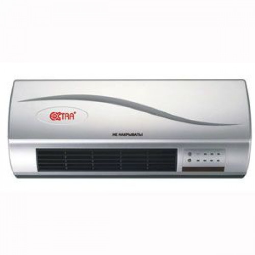 Тепловентилятор Extra-FH-21W, 2кВт, пульт ДУ, настенный, керамический