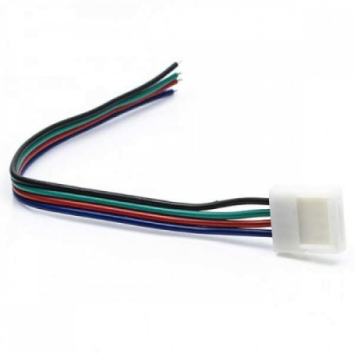 Коннектор для светод. ленты, жосткий RGB smd 5050