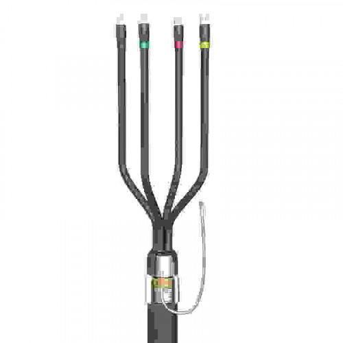 Муфта КВ(Н)Тп -1/4/150-240 до 1кВ, 4 жилы с наконечниками ZKabel