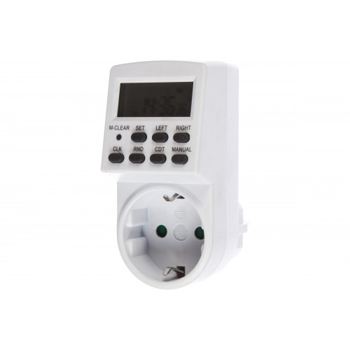 Розетка с таймером (недельная ТМ24/3600W/16А 230V Feron
