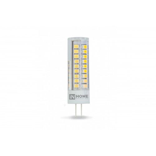 Лампа светодиодная LED-JCD-VC 6Вт 220В G4 6500K 540 Лм IN HOME