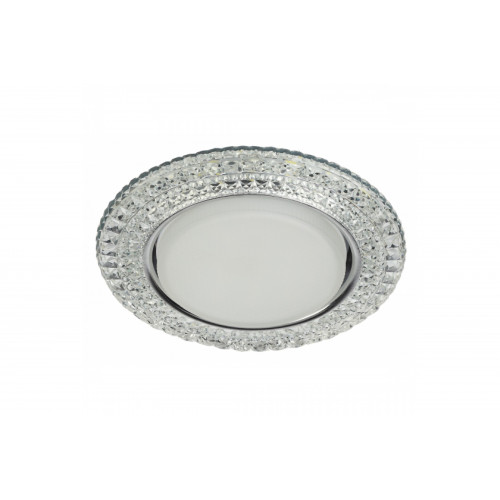 CRISTAL GX 53  13 LED  cветильник потолочный c диодной подсветкой, GX 53. прозрачный