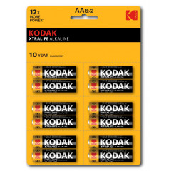 Батарейка LR6 АА (пальч.) KODAK LR6-4BL XTRALIFE Alkaline (KAA-4)