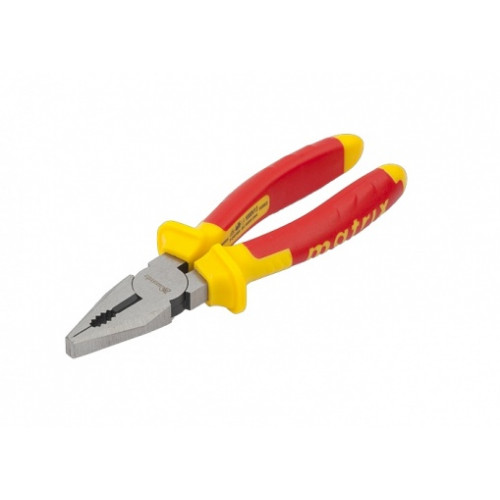 Плоскогубцы диэлектрические 180мм, комбин., Insulated, двухкомп. рукоятки. MATRIX PROFESSIONAL