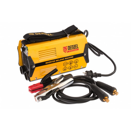 Сварочный аппарат инверторный дуговой сварки DS-230 Compact, 230 А, ПВ 70%, ф1,6-5 мм Denzel